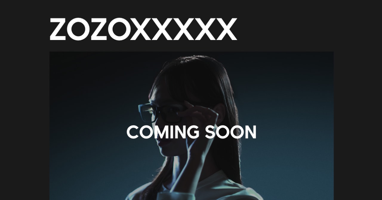 ZOZOの計測ツール、スーツとマットの次は眼鏡？　ティザー画像を公開