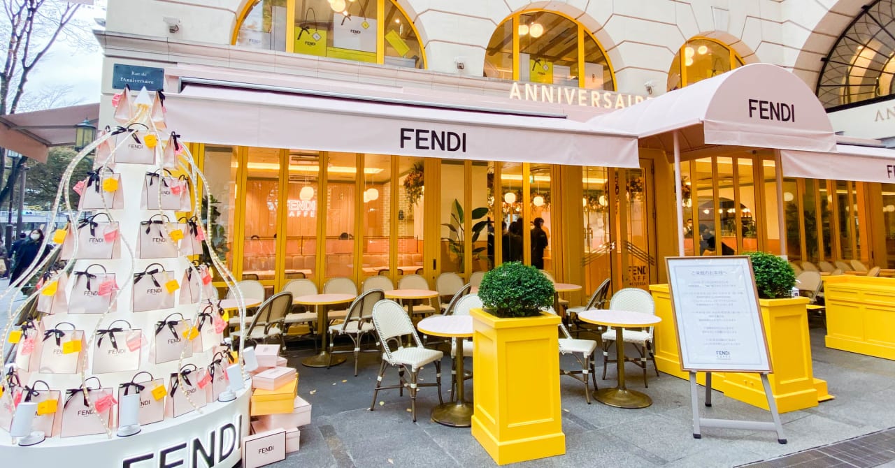フェンディのカフェ「FENDI CAFFE」が初上陸　表参道に期間限定オープン