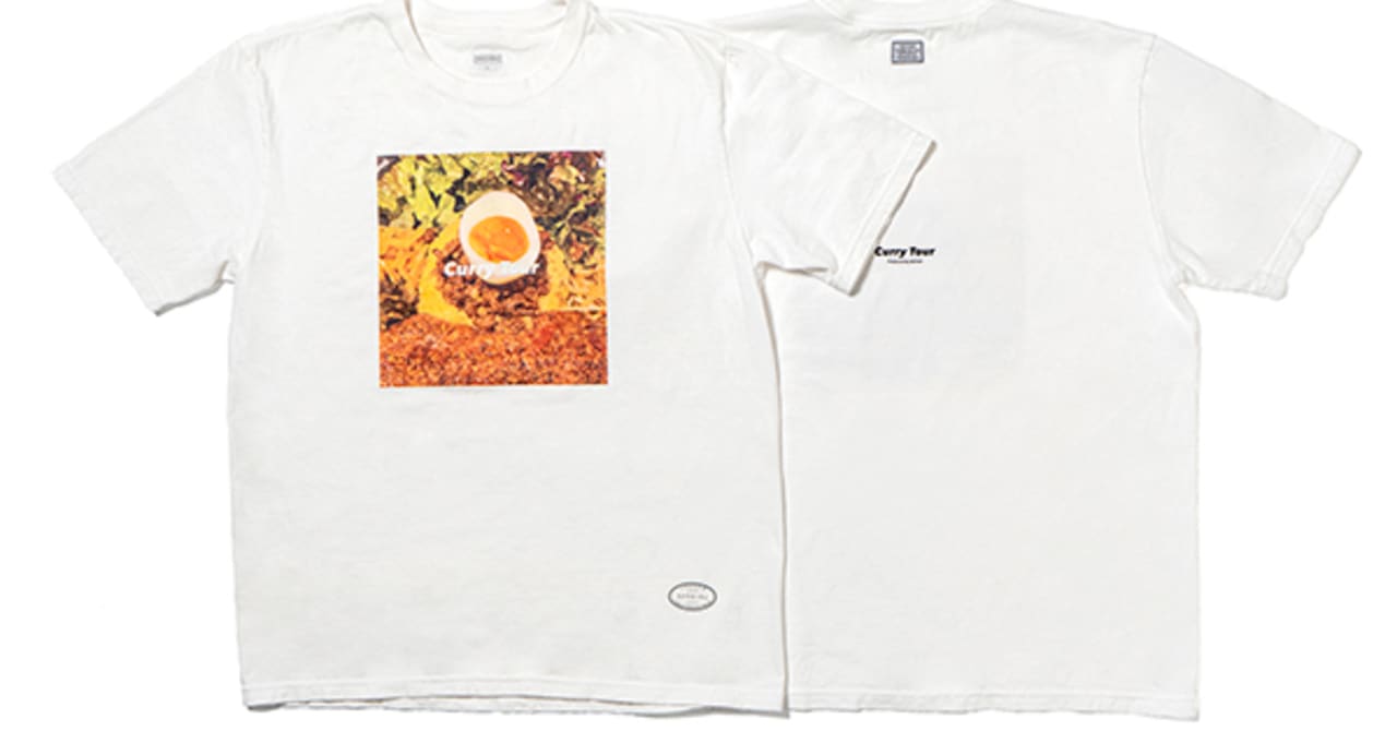 Tシャツブランド「タンタン」がカレーの名店とのコラボTシャツを発売