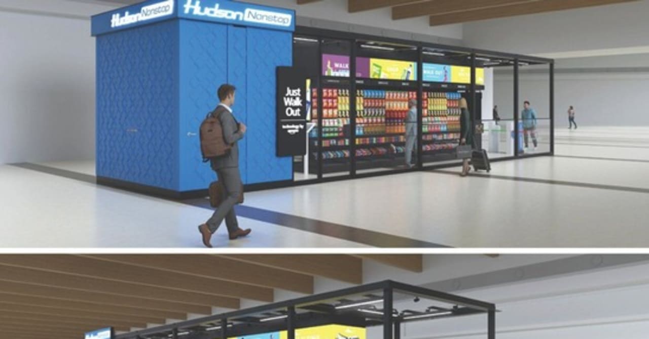 空港内の売店にアマゾンゴーの無人決済を導入、国際空港内ではキャッシュレスが常識に