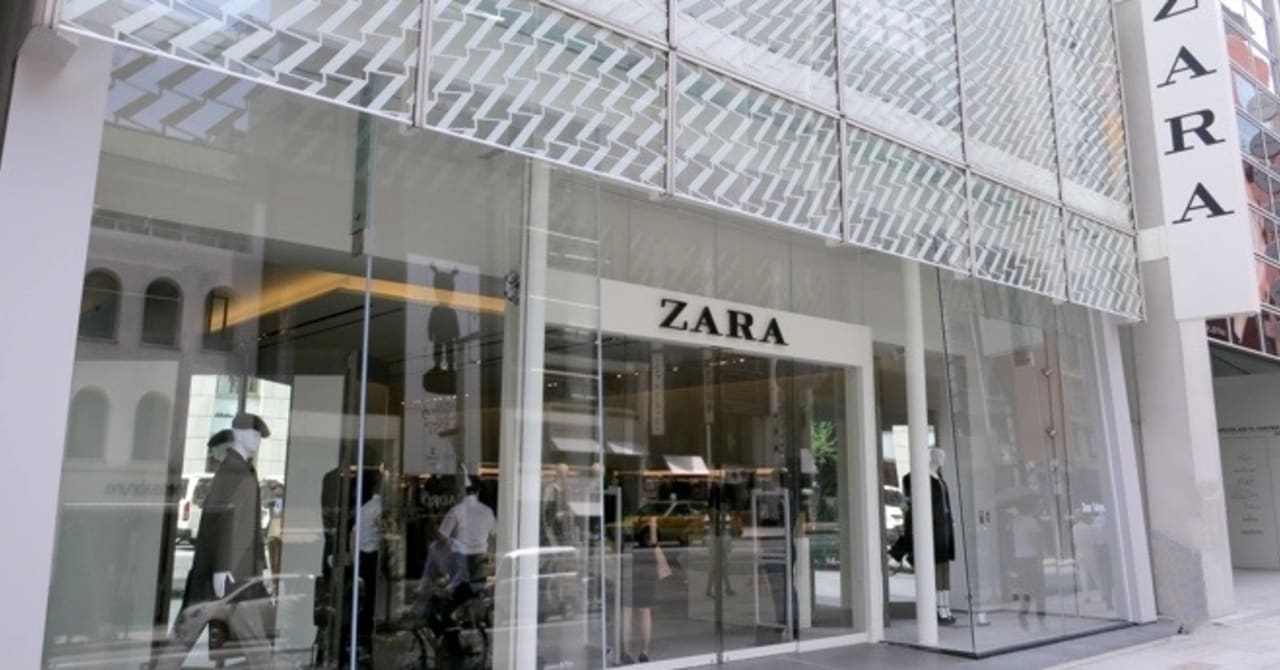 ZARA銀座店が最新コンセプト 