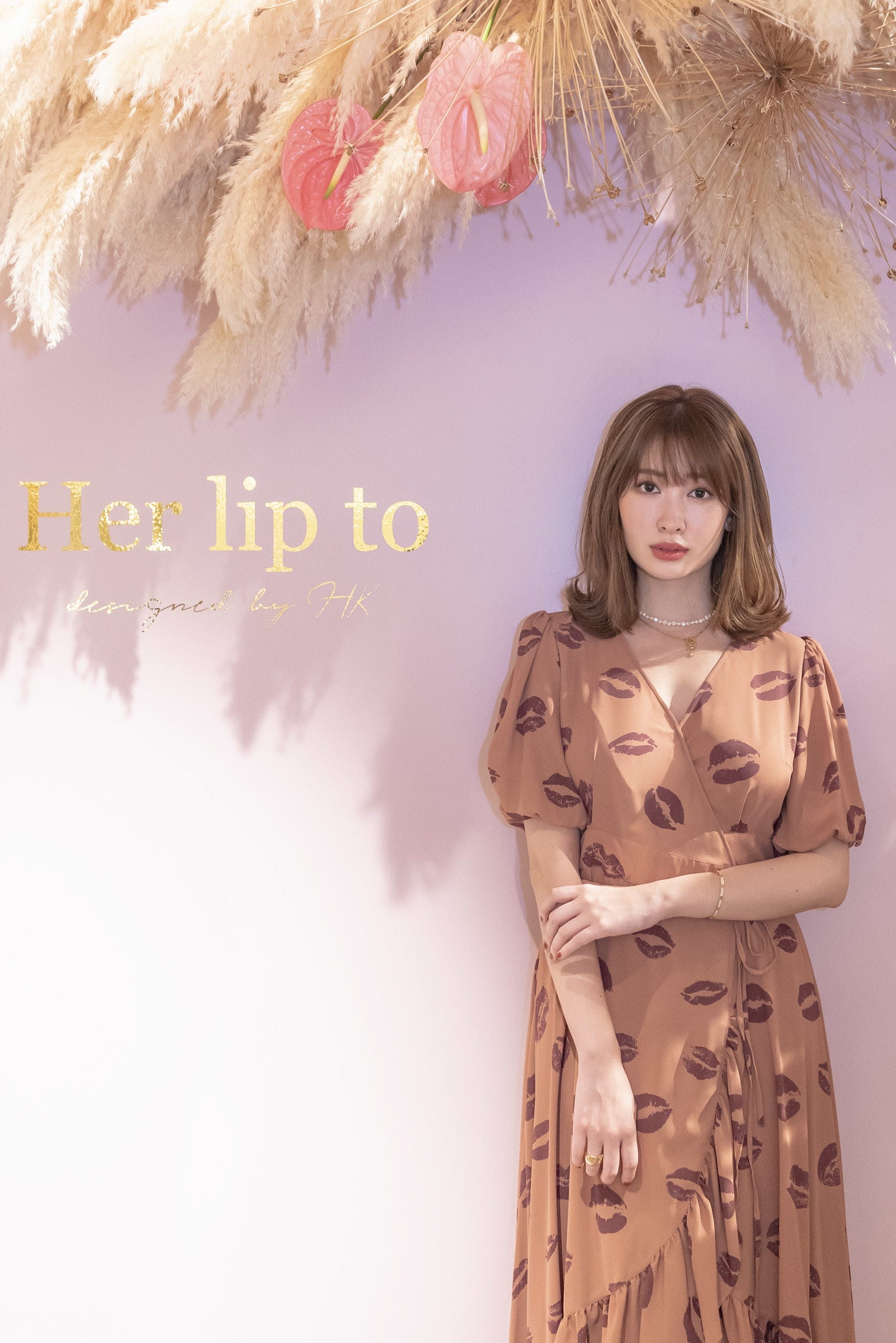 her lip to ワンピース チェリー 正規品 新品タグ付き S専用
