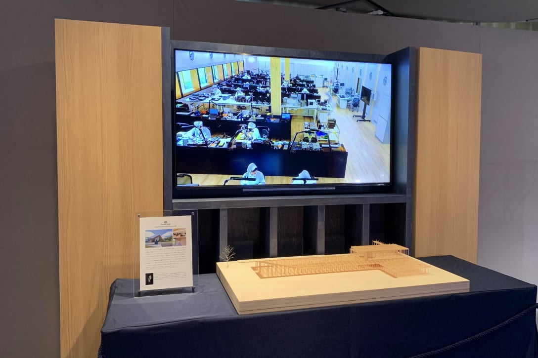 グランドセイコースタジオ 雫石の展示
