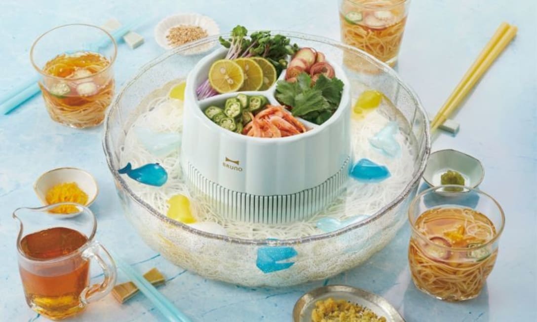 「ブルーノ」の流しそうめん器