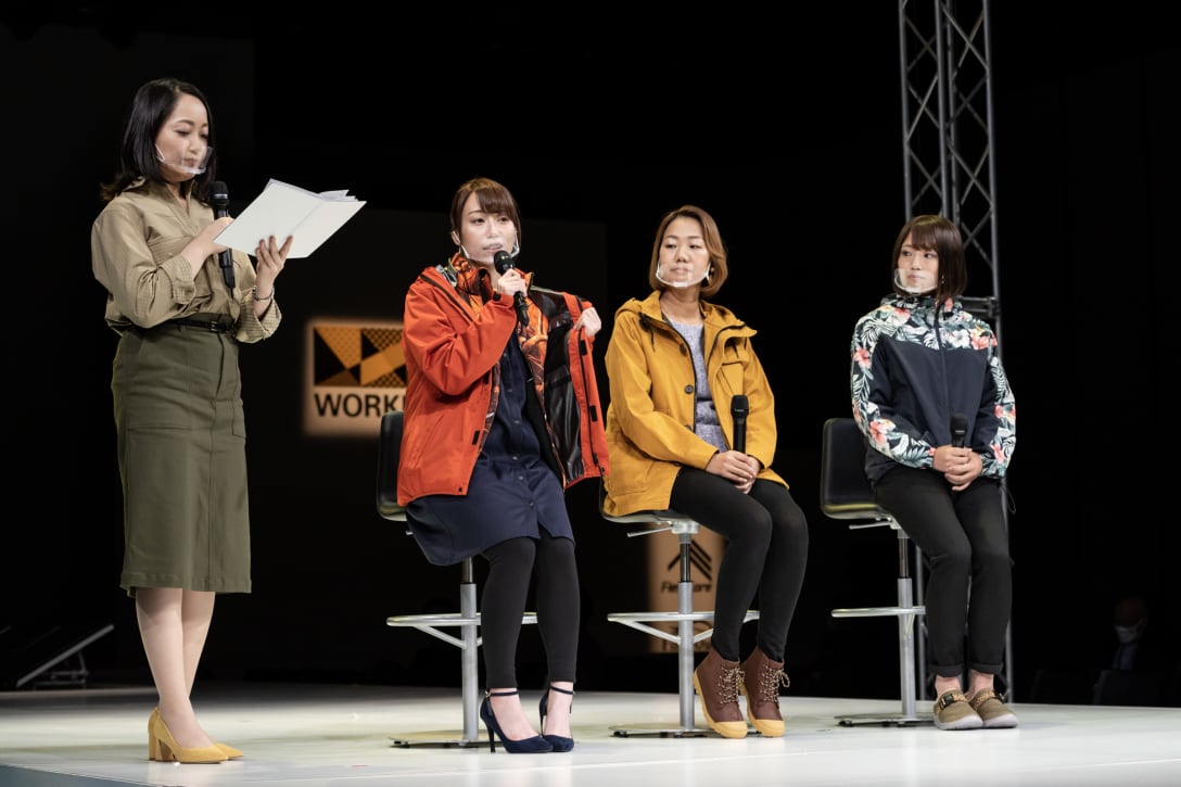 写真左から)Nozomi、Sally、ねこまる