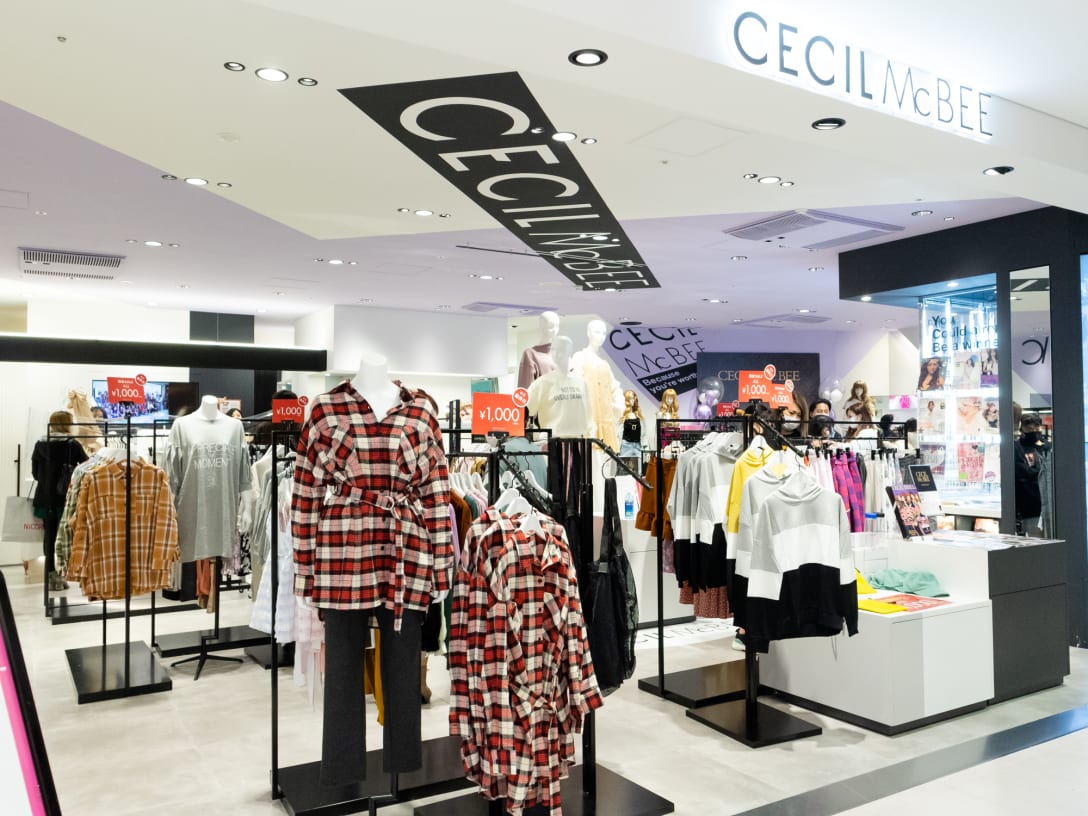 セシルマクビー 渋谷109店