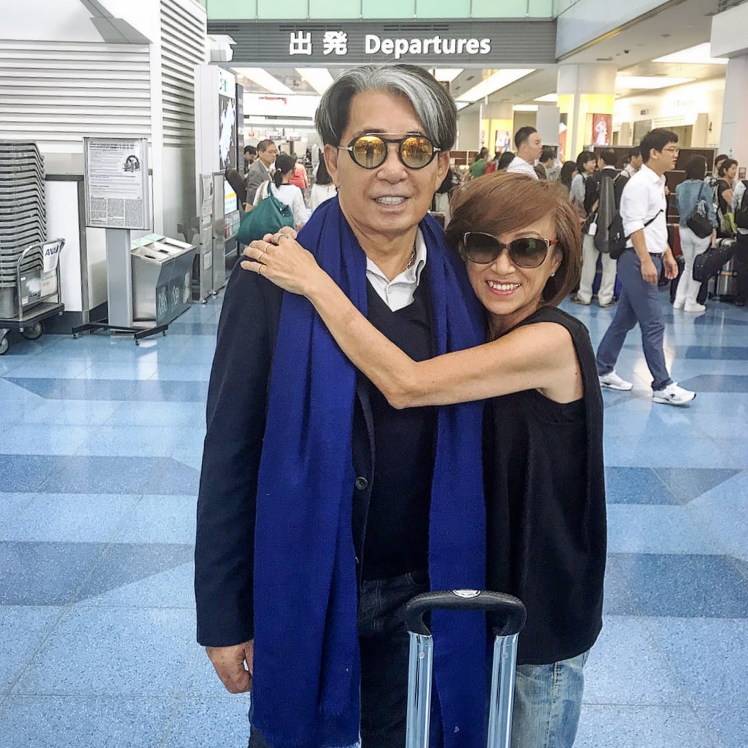 帰国時には、いつも空港までお迎えに(2019年、筆者提供)
