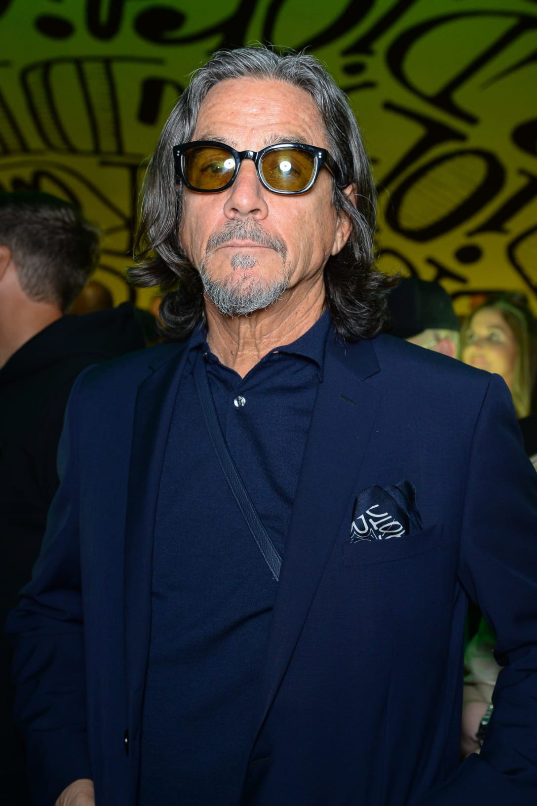 ディオールのフォール2020コレクションに来場したショーン・ステューシー Image by FASHIONSNAP.COM(Koji Hirano)