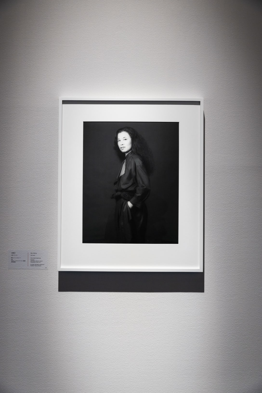展示風景より 石岡瑛子 1983年 Image by Robert Mapplethorpe ©Robert Mapplethorpe Foundation. Used by permission.