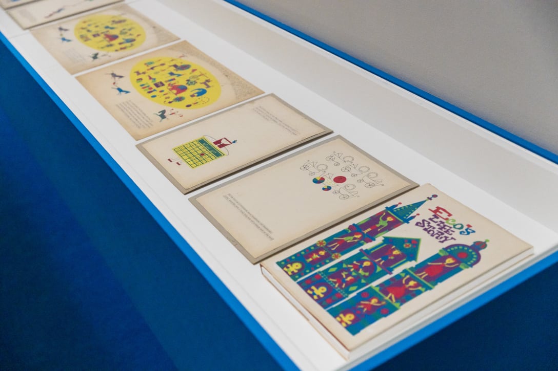 展示風景より 《えこの一代記》1957年頃 Library Special Collections. Charles E. Young Research Library. UCLA