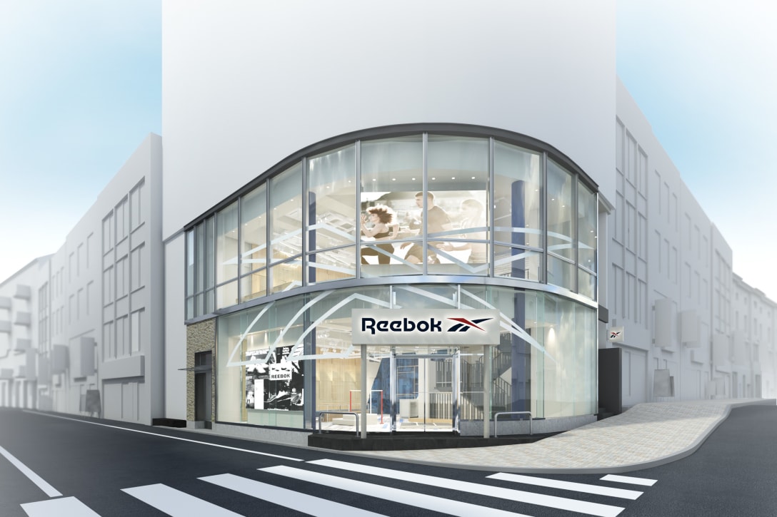 「Reebok Store Shibuya」外観イメージ Image by Reebok/FASHIONSNAP.COM