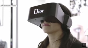 【動画】ディオールがランウェイのバックステージを体験できるVRヘッドセット「Dior Eyes」を開発