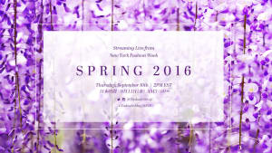 【生中継】タダシ ショージ、2016年春夏コレクションをNYからライブ配信
