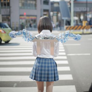 【動画】きゅんくん、新ウェアラブルロボット「メカフクリオネ」を発表