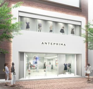 アンテプリマが銀座旗艦店オープン、ブランド初のレストランを併設
