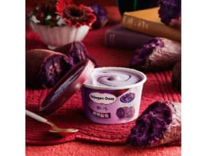 ハーゲンダッツの"紫いも味"が3年ぶりに期間限定発売