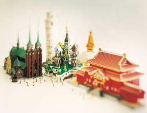 世界遺産をレゴで表現、大丸心斎橋店で約300万人を動員した展覧会開催