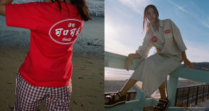エックスガール×コカ・コーラ、中国語版ロゴのオリエンタルなTシャツなど展開