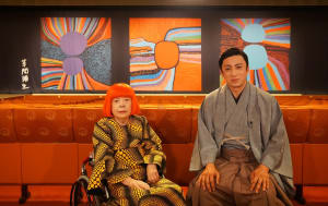 草間彌生と松本幸四郎が表現にかける思いを語る、インタビュー番組「SWITCH」に出演