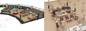 成田空港にイトーキの無料スペースが開設、ワーカーが快適に過ごせる空間を提供