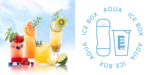 イプサの薬用化粧水が森永製菓ICEBOXとコラボ、アクアフルネス体験イベント開催