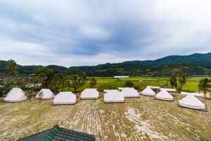 「ノルディスク」が提案するグランピング型の宿泊施設が福江島にオープン