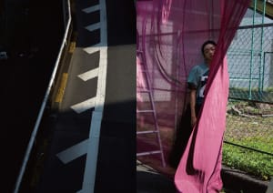 イェーライトの服に東海林広太の写真作品をプリント、パスザバトンでエキシビション開催