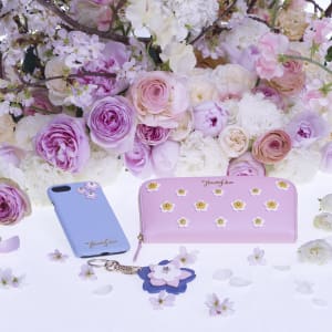 ジミー チュウから桜をモチーフにした日本限定のカプセルコレクションが登場、ブランド初のiPhoneケースなど全8型をラインナップ