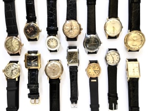ロレックス、オメガ、チューダーなど1930〜60年代の機械式時計が揃うイベントが開催