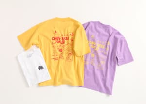 ますだみくらのイラストがTシャツに、コンバース トウキョウが福岡出身アーティストとコラボ