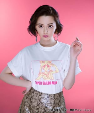 ウィゴー×美少女戦士セーラームーン、10戦士をプリントしたTシャツやルナの刺繍キャップを発売