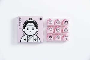 Noritakeが岡山の老舗きびだんごメーカーのパッケージを刷新、桃太郎や鬼のイラストをデザイン