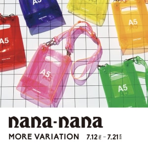 ビームス ジャパンで「ナナナナ」のPVCバッグが揃う期間限定イベント開催