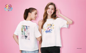 美少女戦士セーラームーンとユニクロ「UT」がコラボ、Tシャツに名シーンをプリント