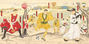 ゾゾが千葉県3球団コラボをプロデュース、選手の勇姿を浮世絵で表現