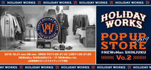 古着屋「ホリデーワークス」限定店が再びニュウマン新宿に、オールドコーチやヴィンテージのバーバリーを販売
