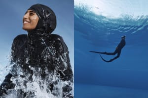 ナイキが水泳用ヒジャブを開発、女性アスリート向けスイムウェアコレクション発売へ