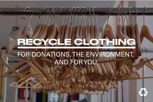 いらない服は捨てずにリサイクルへ、ファッションブランドの衣類品回収サービス