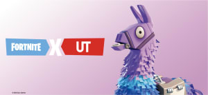 「UT」がプレイヤー2億人超えのゲーム「フォートナイト」とコラボ、Loot Llamaなど登場キャラがTシャツに