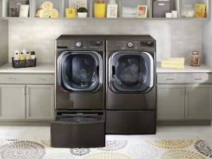 LGがAI搭載のスマート洗濯機を発表、ファブリックの種類で洗い方や水量を調整