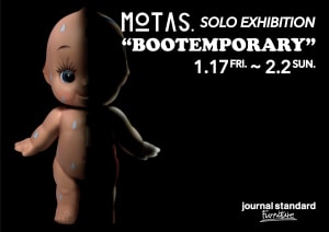アートユニット「モタスワークス」のエキシビション開催、キューピーモチーフのカスタム人形の受注会も