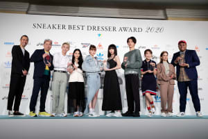 「スニーカーベストドレッサー賞」池田エライザや杉野遥亮が受賞、レイザーラモンRGは殿堂入り