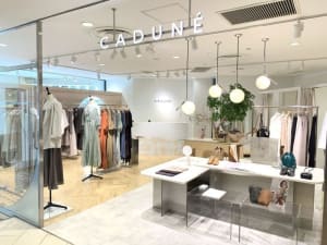 新ブランド「カデュネ」の出店開始、ルミネ新宿などにオープン