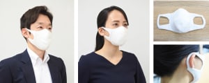 約50回洗って使える高機能衛生マスク発売、ウェアラブル製品のミツフジが生産