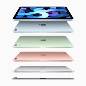 アップルが全5色展開の新型iPad Air発売、フルスクリーンを採用
