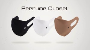 Perfumeのファッションプロジェクトが特殊素材を使ったマスクを発売、ストレッチ性と防水性を備える