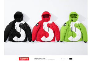 シュプリーム×ザ・ノース・フェイス20年秋冬は「S」ロゴを大きく配したデザインに、寝袋やヌプシミットなど発売