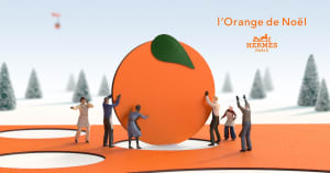 「エルメスのオレンジクリスマス」がスタート、デジタルメッセージカードの作成が可能