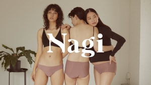 石井リナの生理用品ブランド「ナギ」が初のポップアップストア出店、新色を先行販売