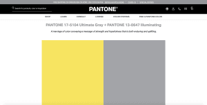 2021年の色はグレーとイエローの2色に、「PANTONE」がカラー・オブ・ザ・イヤー発表